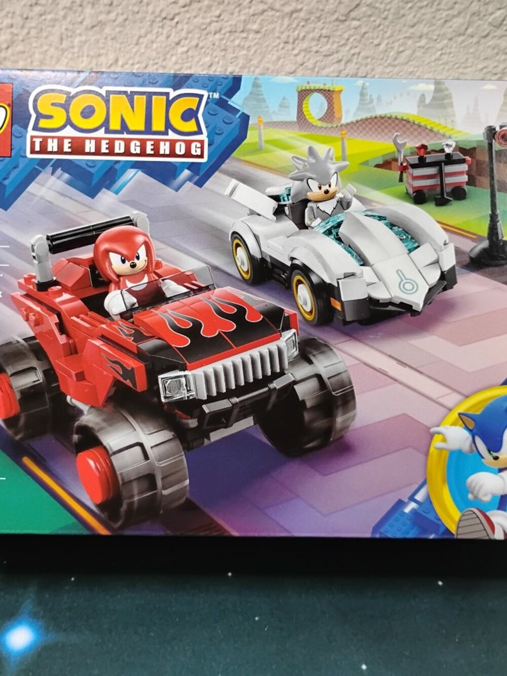 LEGO Sonic the Hedgehog 77118 Silvers Car vs Knuckles Monster Truck New Sealed